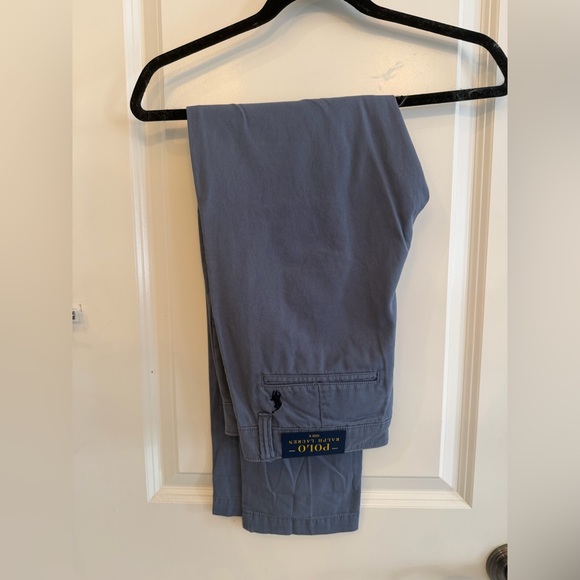 Polo Ralph Lauren Pants - Polo by Ralph Lauren Women's Capri Blue Khakis